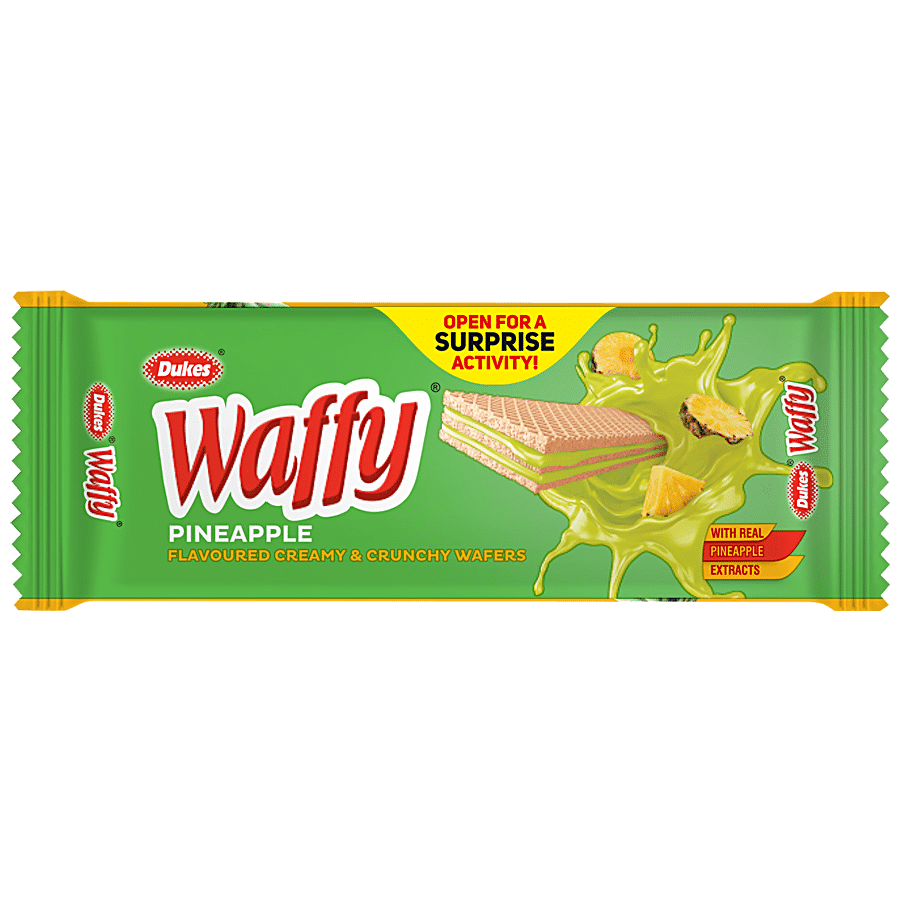 Dukes  Waffy Wafers - Pineapple Flavoured