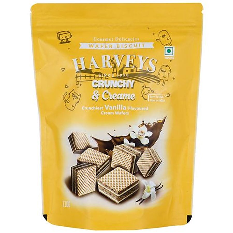 Harveys  Crunchy & Creame Wafer Biscuit - Vanilla