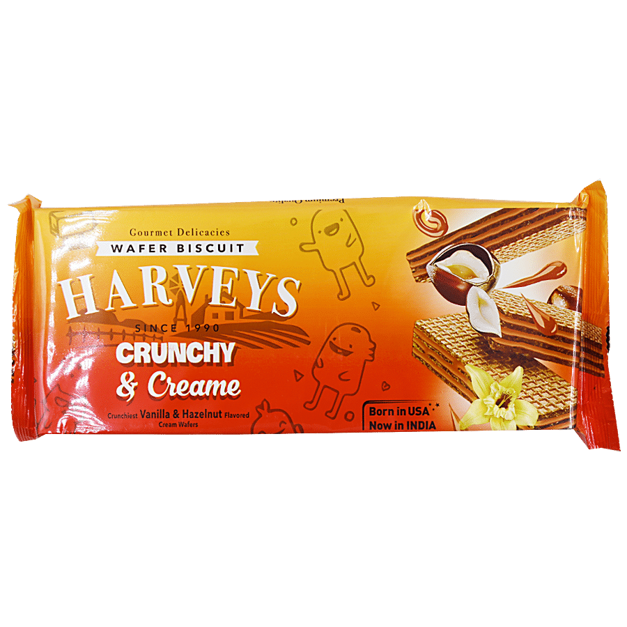 Harveys  Wafers - Vanilla & Hazelnut