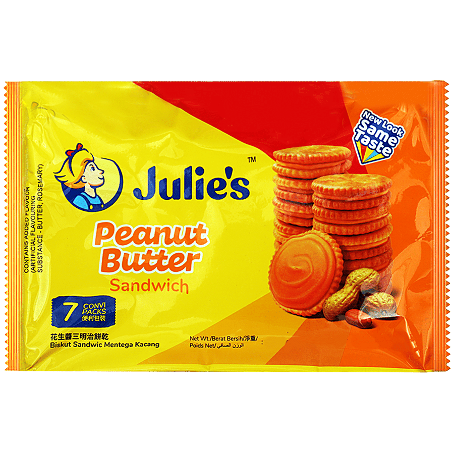 Julie's Peanut Butter Sandwich Biscuit