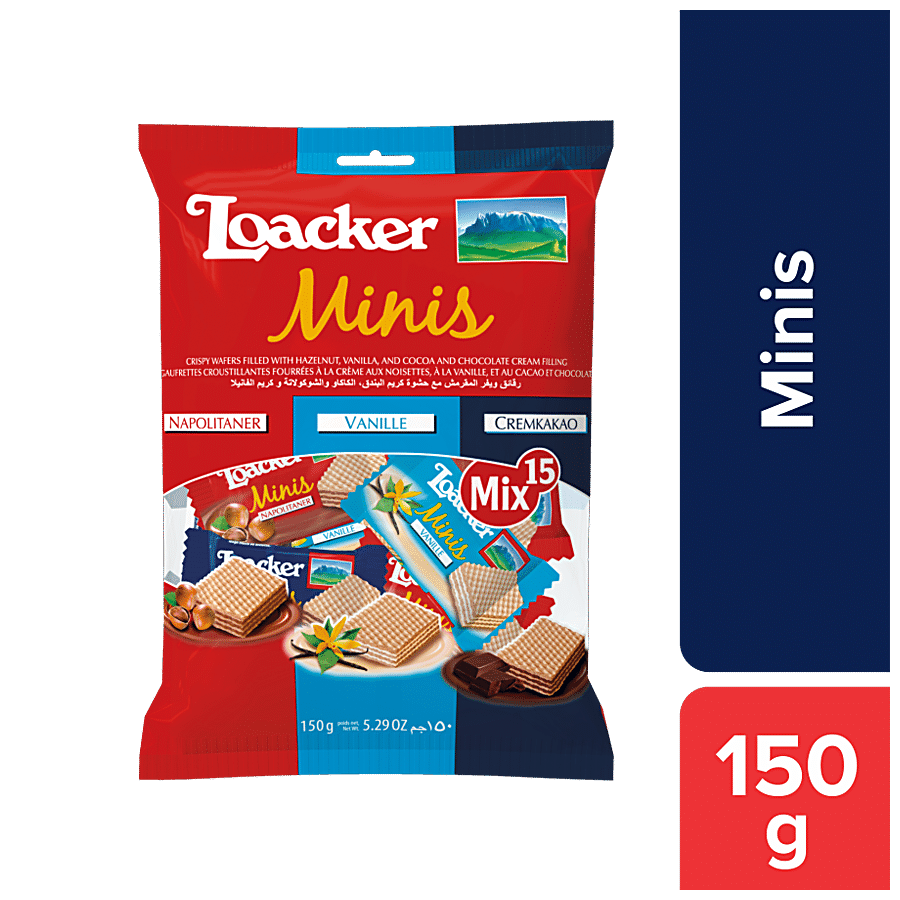 Loacker Wafer - Classic Minis Mix