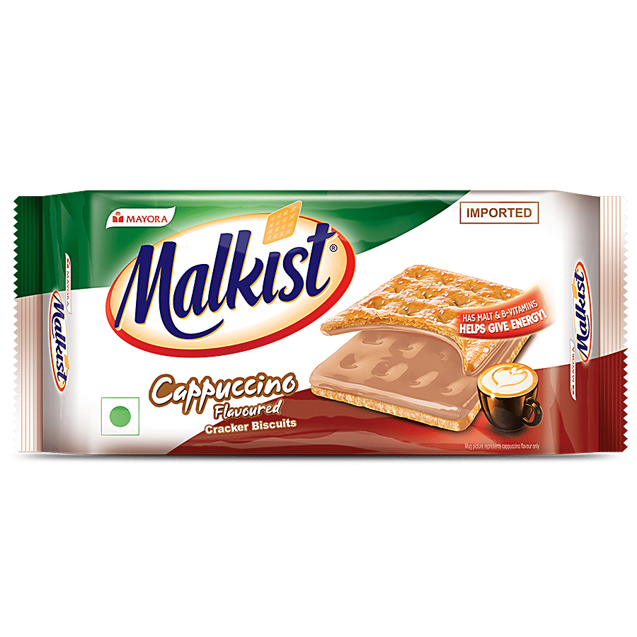 Malkist Cappuccino Flavoured Cracker Biscuits - Family Pack