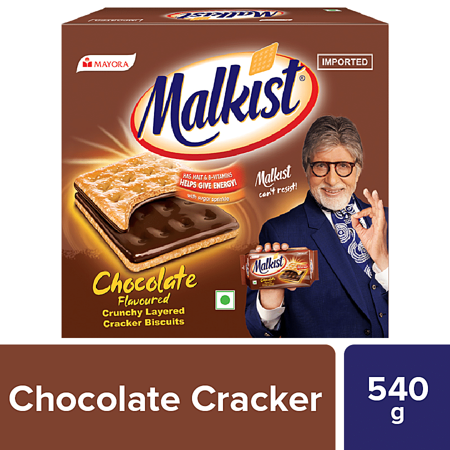 Malkist Chocolate Flavoured Cracker Biscuits - Single