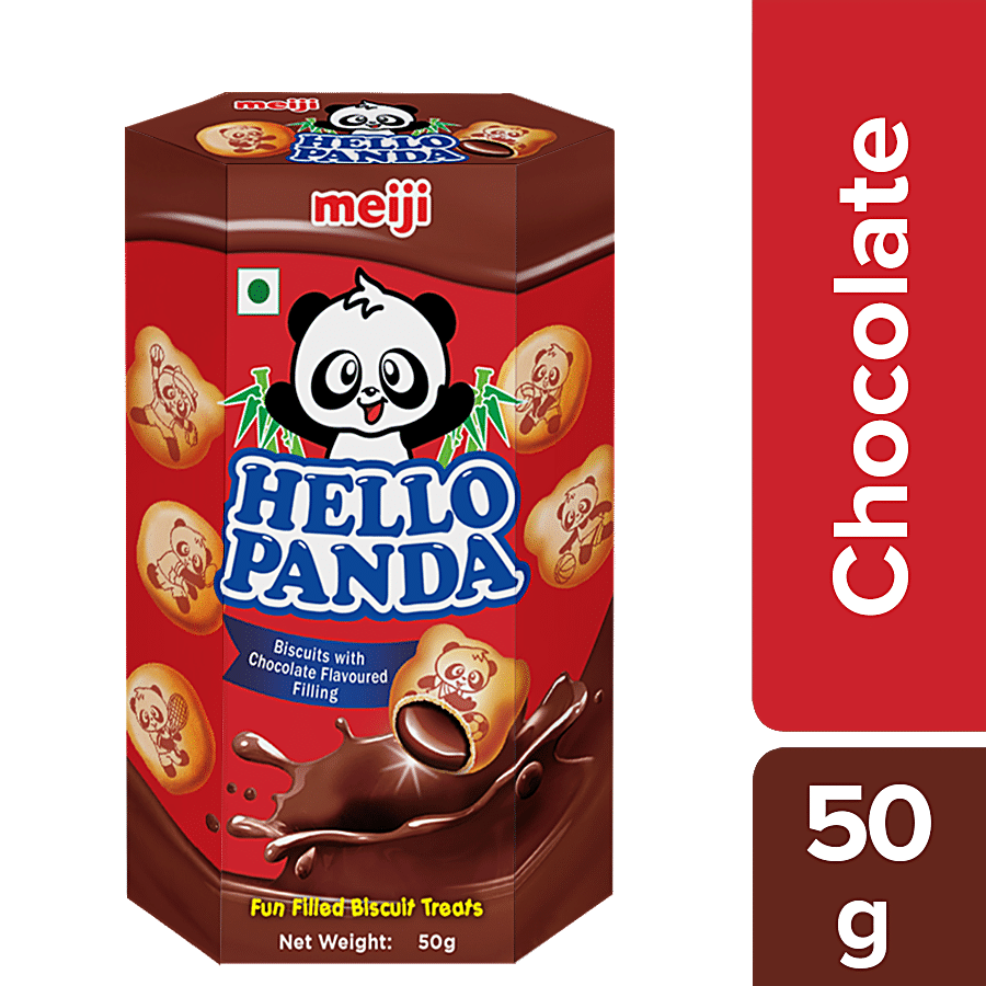 Meiji  Hello Panda Biscuits - With Chocolate Flavor Filling