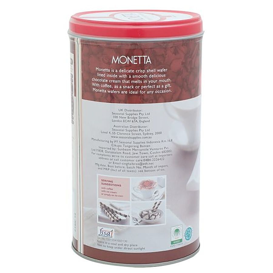 Monetta Wafer Sticks - Chocolate Cream