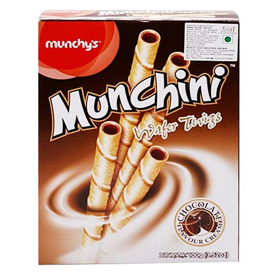 Munchys Wafer Rolls - Chocolate