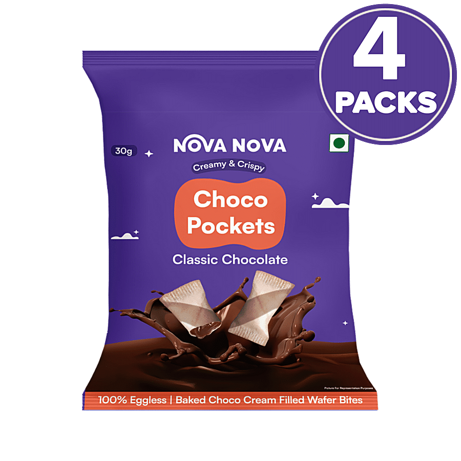 Nova Nova  Choco Pockets - Classic Chocolate