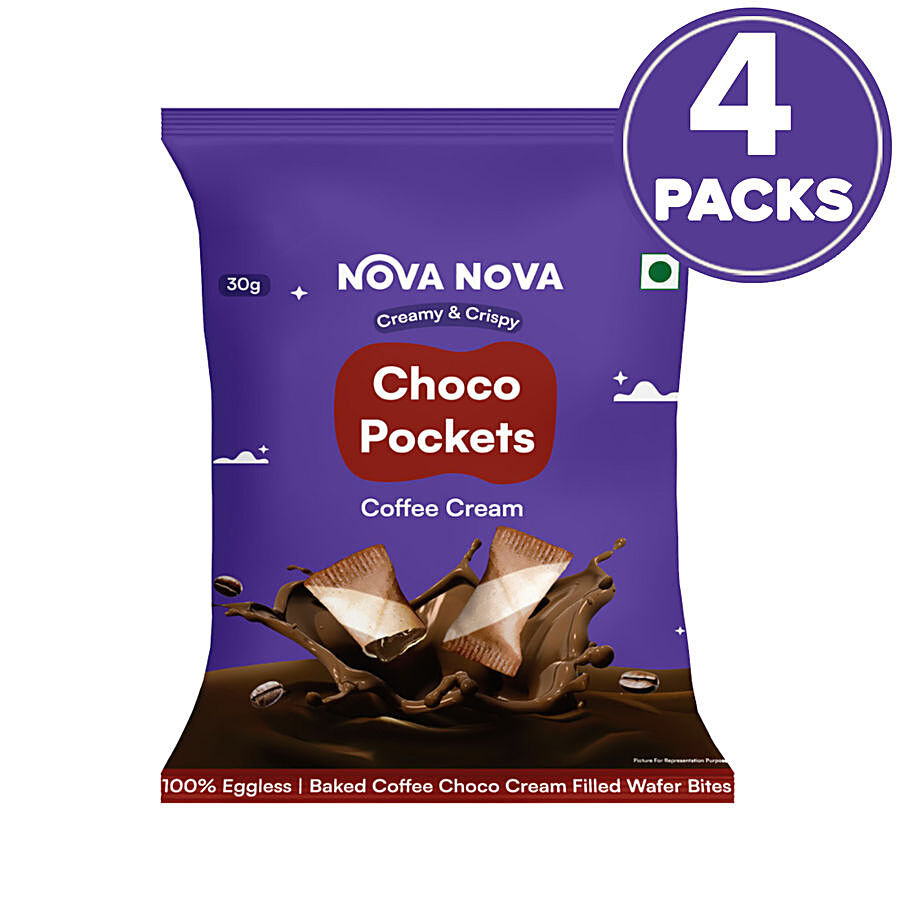 Nova Nova  Choco Pockets - Coffee Cream