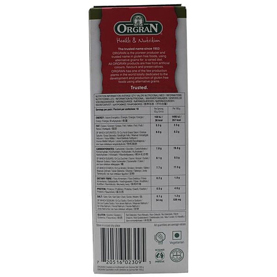 Orgran Quinoa Wafer Crackers