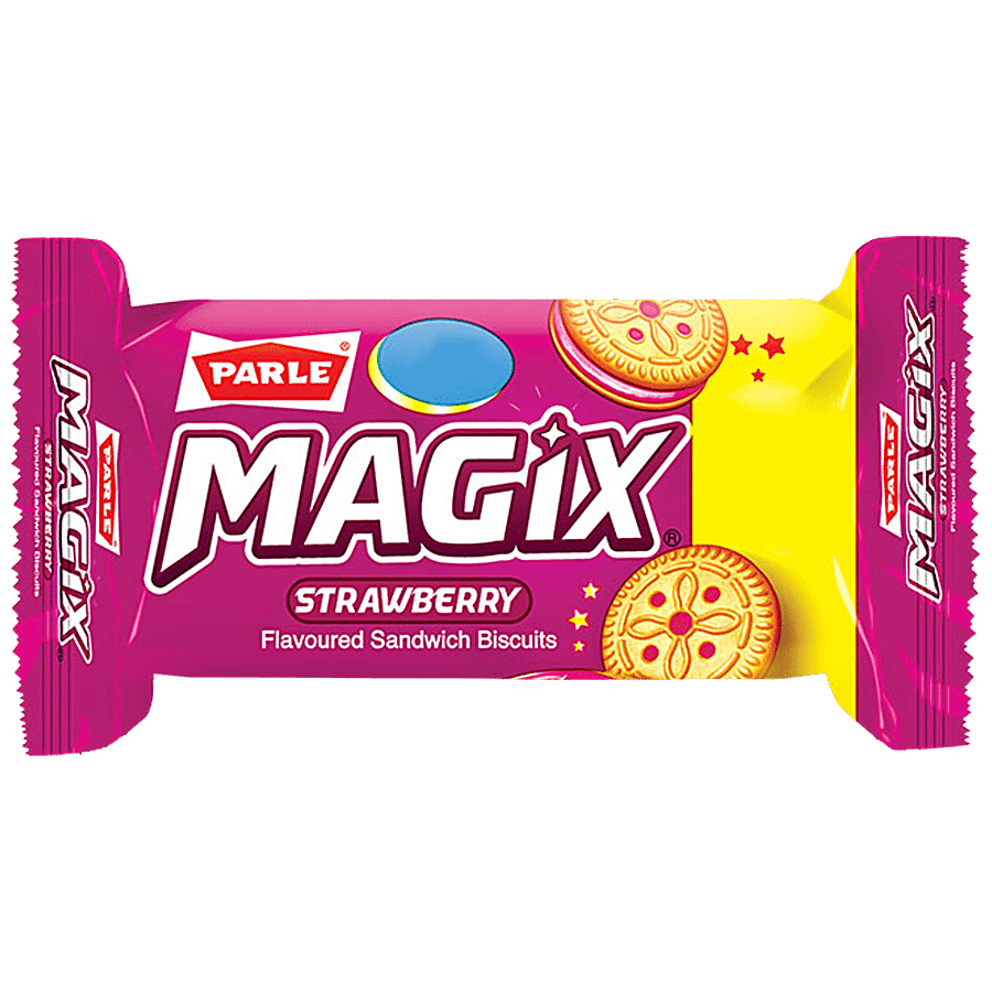 PARLE Magix Sandwich Biscuits - Strawberry