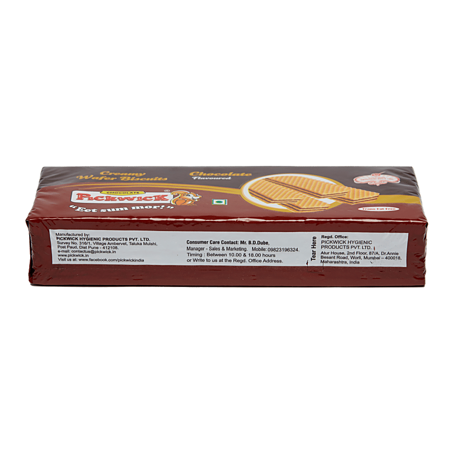 Pickwick  Creamy Wafer Biscuits - Chocolate