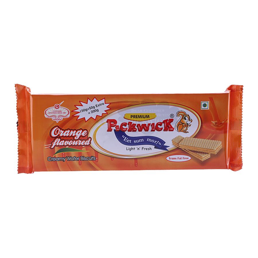 Pickwick  Premium Creamy Wafer Biscuits - Orange