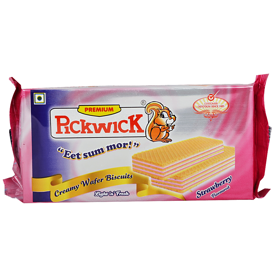 Pickwick  Wafer Biscuit - Strawberry Flavour