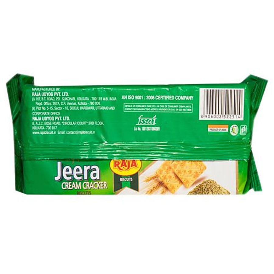 Raja Royal Cream Cracker Biscuits - Jeera