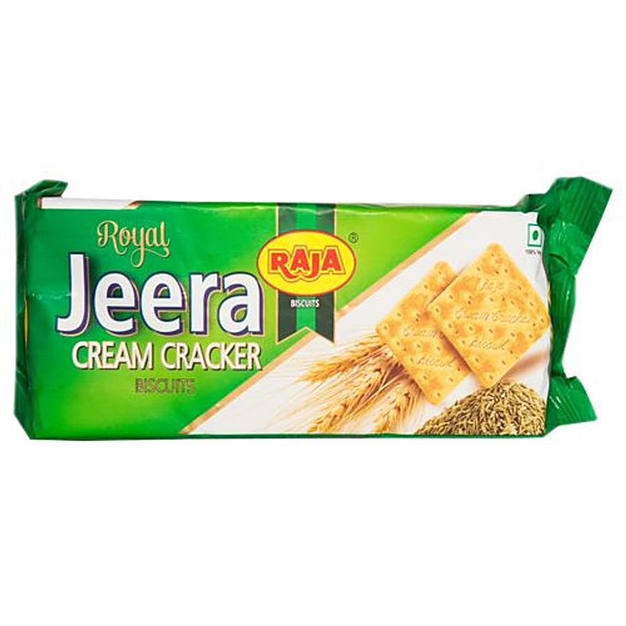 Raja Royal Cream Cracker Biscuits - Jeera