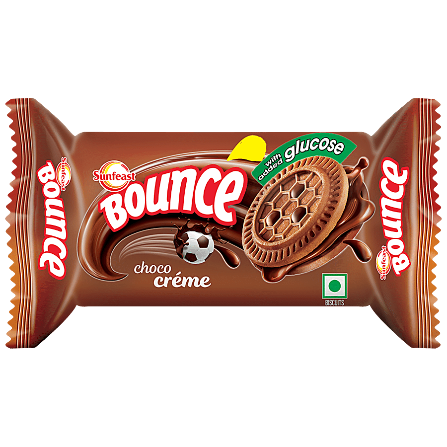 Sunfeast Bounce Biscuits - Choco Creme Cookies