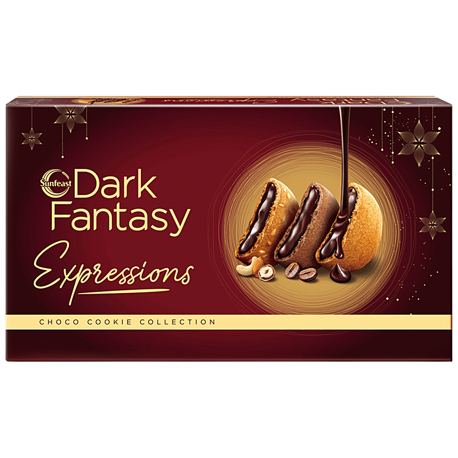 Sunfeast Dark Fantasy Expressions Choco Cookie Collection Gift Pack