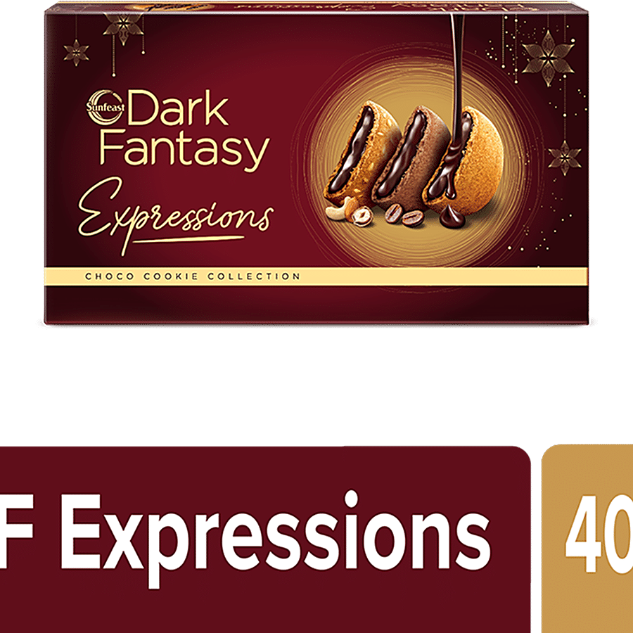 Sunfeast Dark Fantasy Expressions Choco Cookie Collection Gift Pack