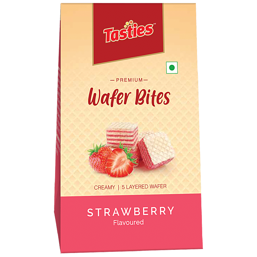 Tasties Wafer Bites - Strawberry