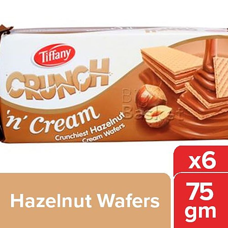 Tiffany Cream Wafers - Crunch N Cream Crunchiest Hazelnut Flavored