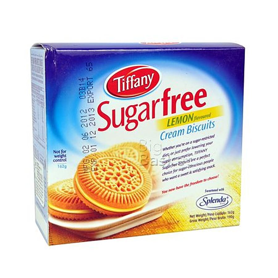 Tiffany Sugar Free Cream Biscuits - Lemon Flavor