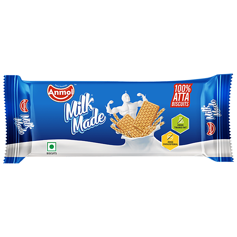 Anmol Milk Made Biscuits - Healthy & Delicious