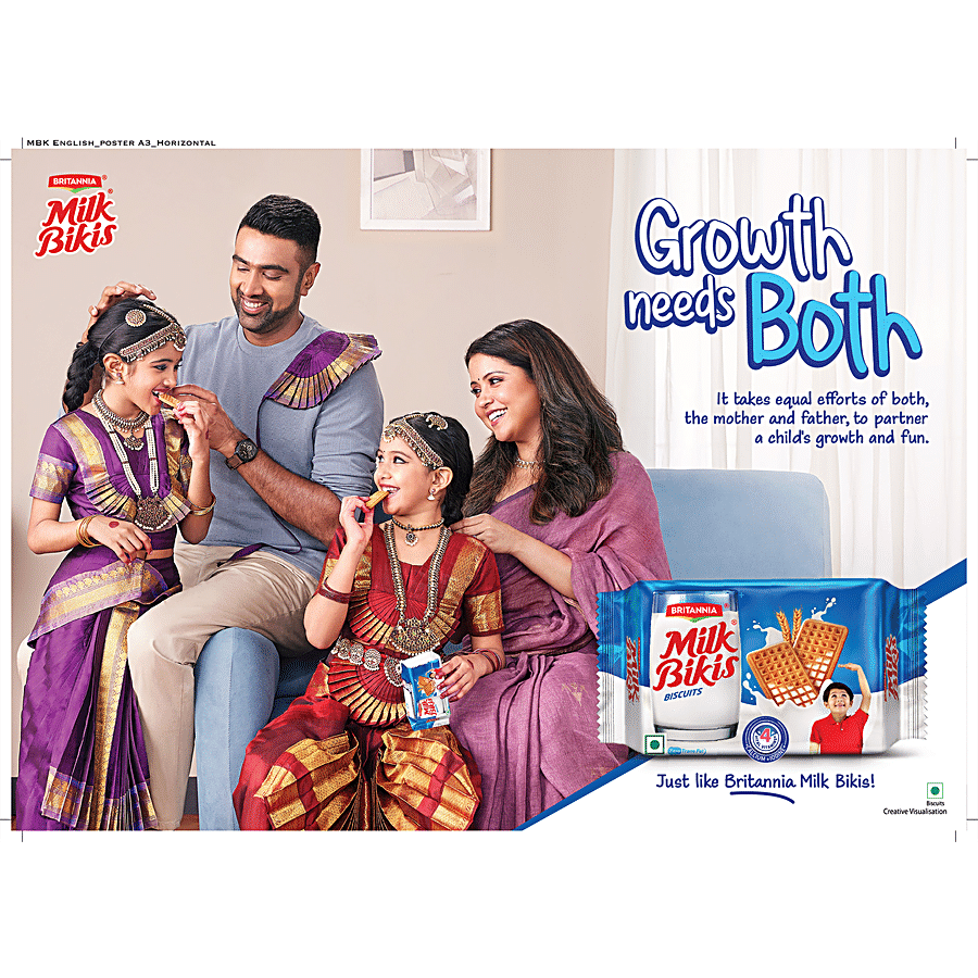 Britannia Milk Bikis Classic Biscuits - Zero Trans Fat