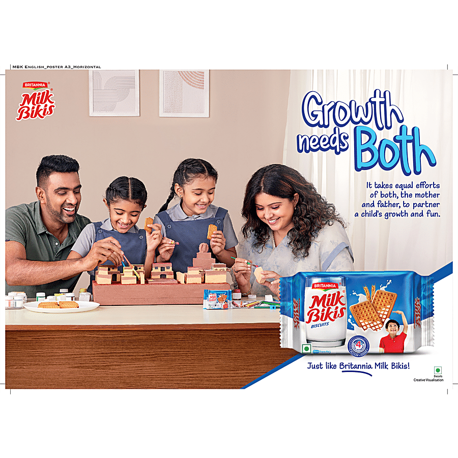 Britannia Milk Bikis Classic Biscuits - Zero Trans Fat