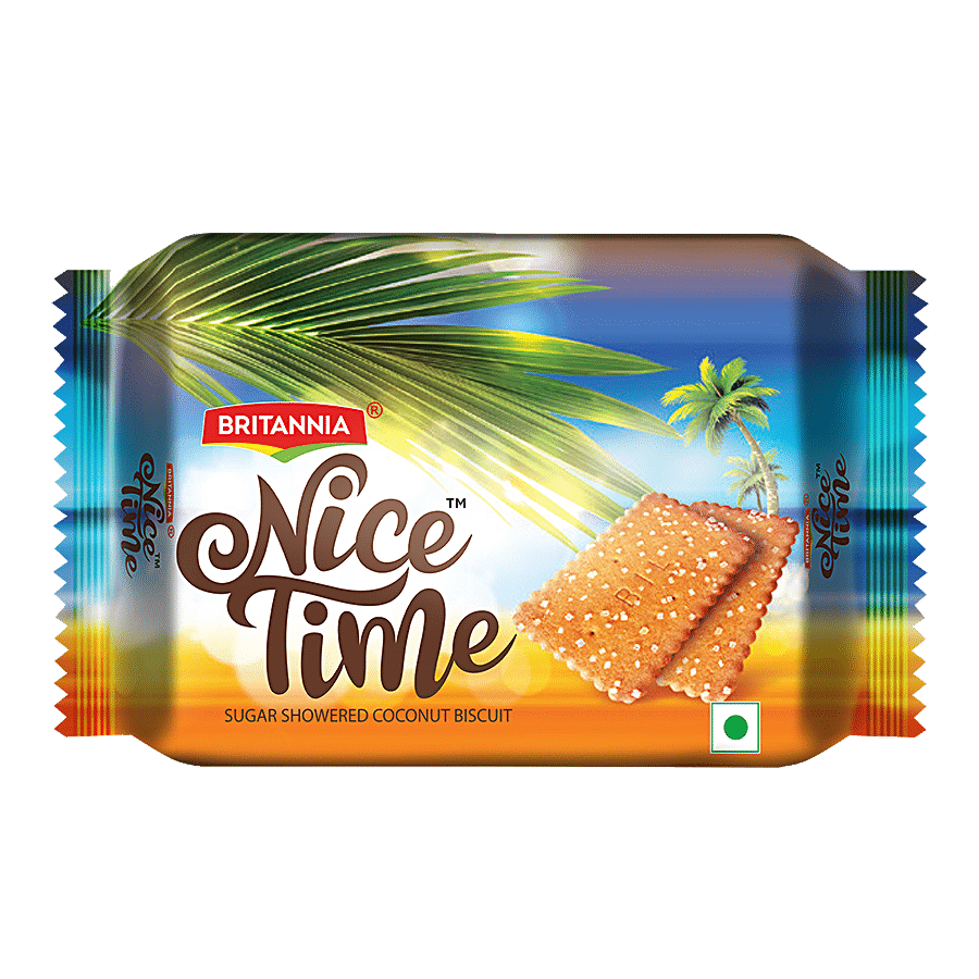 Britannia Nice Time - Sugar Showered Coconut Biscuits