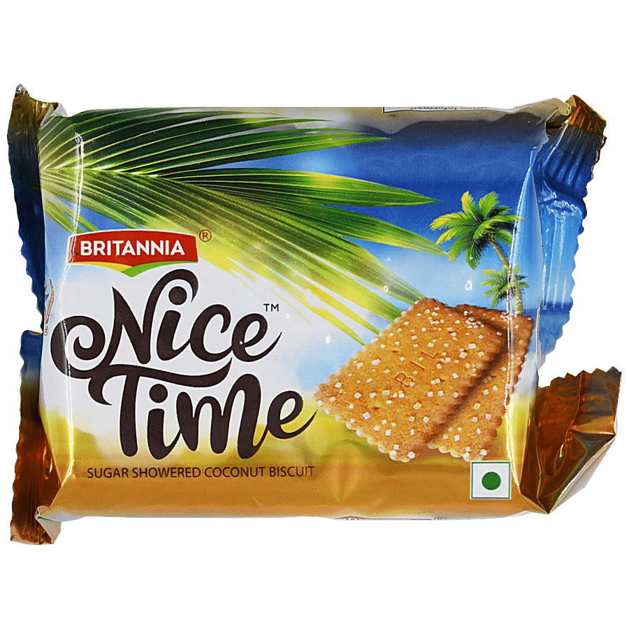 Britannia Nice Time - Sugar Showered Coconut Biscuits