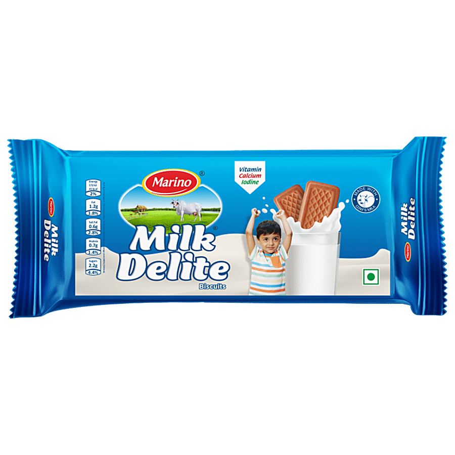 Marino Milk Delite Biscuits - Enriched With Whole Milk