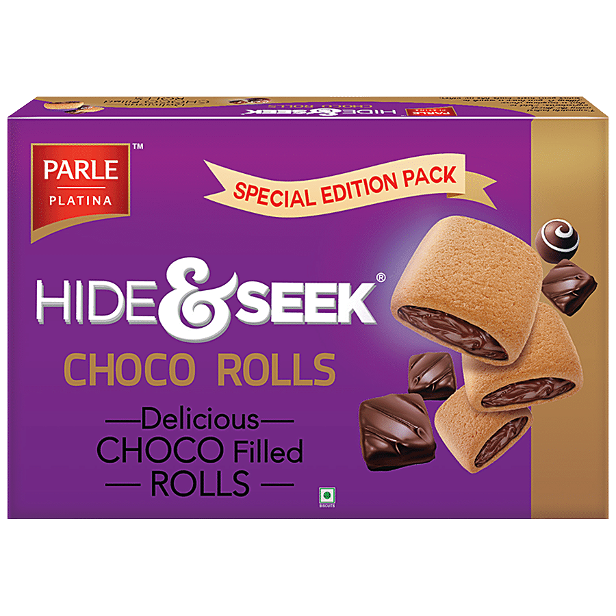 PARLE PLATINA Hide & Seek Choco Rolls