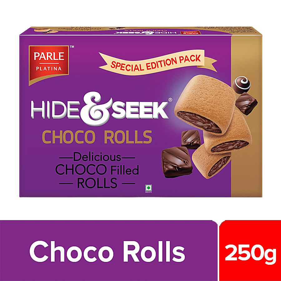 PARLE PLATINA Hide & Seek Choco Rolls