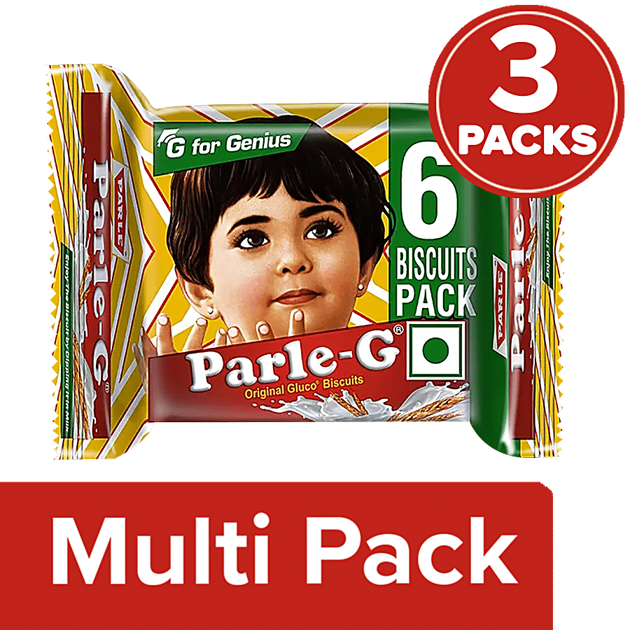 PARLE Premium Original Glucose Biscuits -Â Parle-G