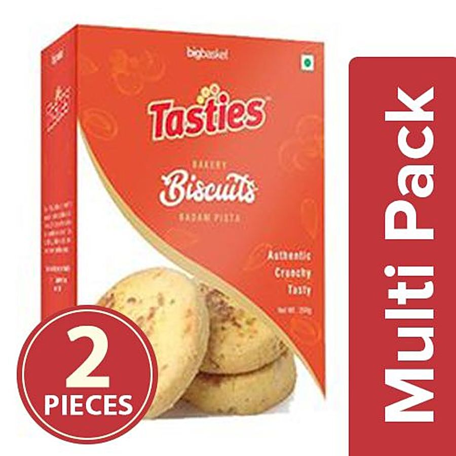 Tasties Biscuits - Badam Pista