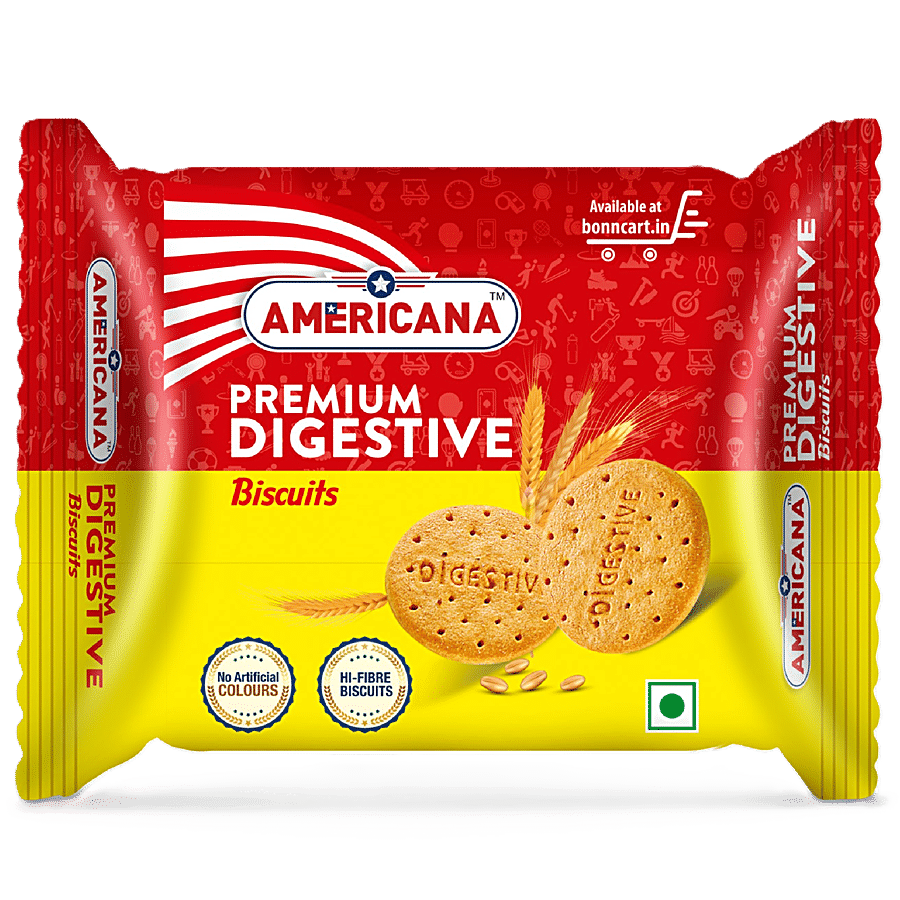 Americana Premium Digestive Biscuits - High In Fibre