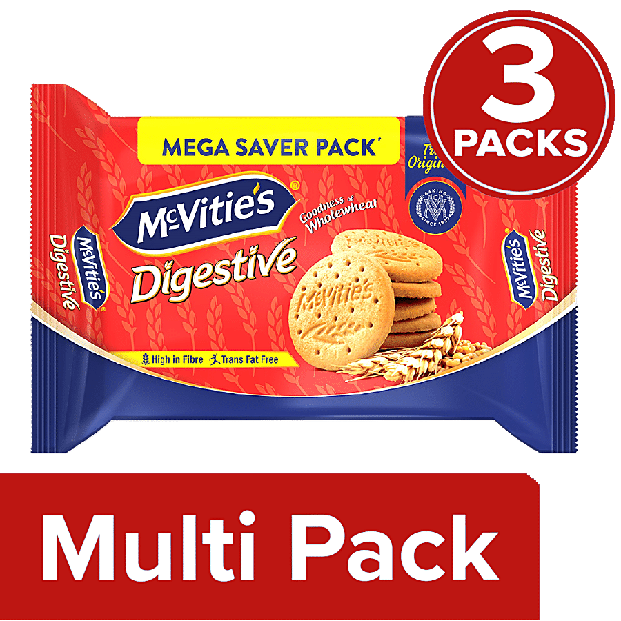 McVitie's Digestive High Fibre Biscuits - Super Saver Family Pack