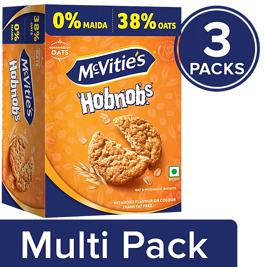 McVitie's Hobnobs Oats & Wholemeal Biscuits