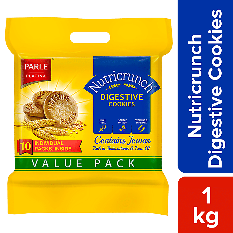 PARLE PLATINA Nutricrunch Digestive Cookies