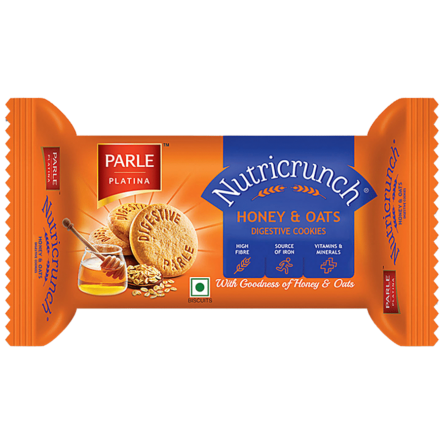 PARLE Platina Nutricrunch Biscuit - Honey & Oats