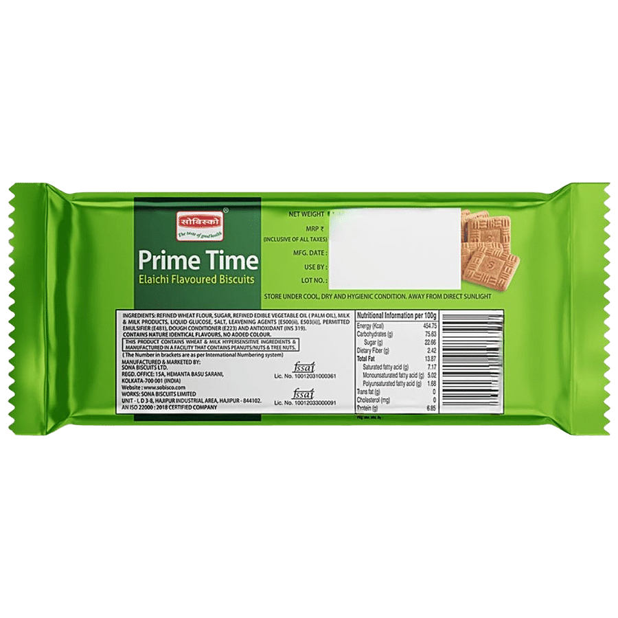 Sobisco Prime Time Elaichi Flavour Biscuits