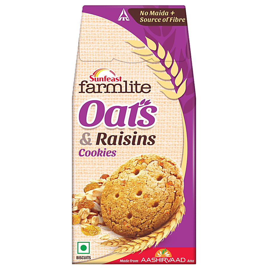 Sunfeast Farmlite Biscuit - Oats & Raisins