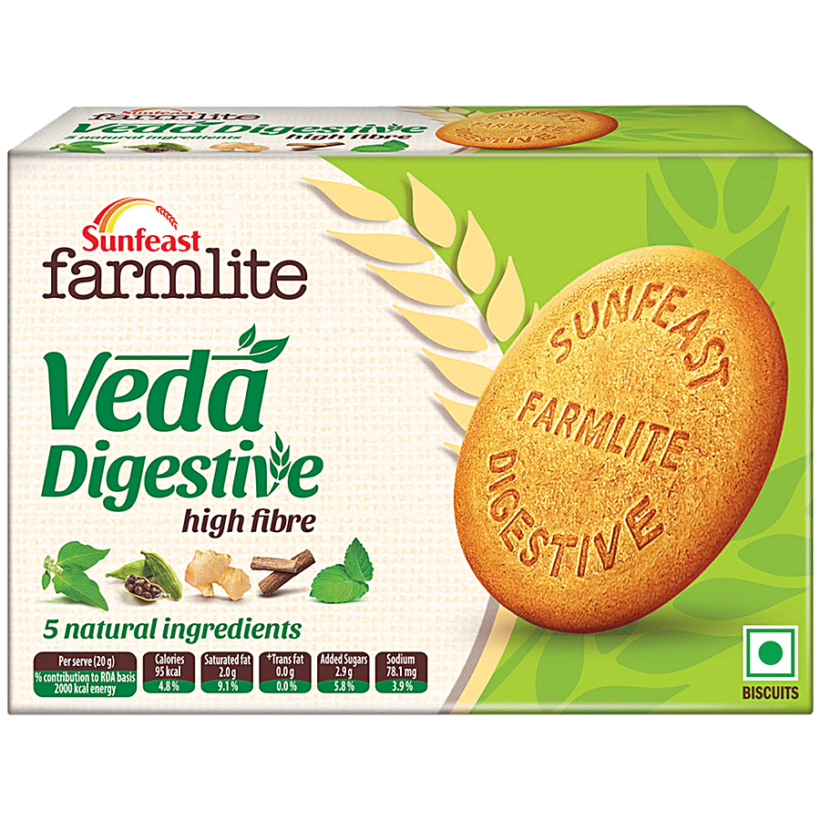 Sunfeast Farmlite Veda Digestive Biscuit - High Fibre