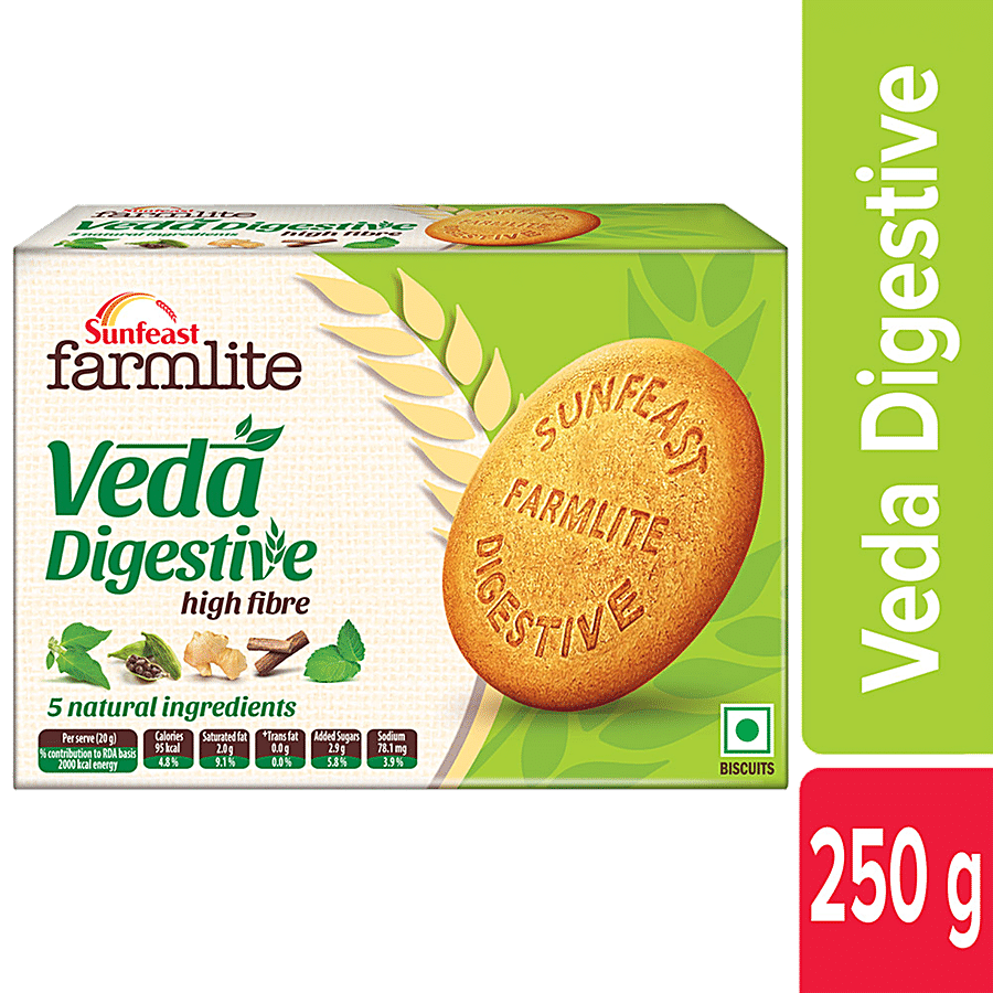 Sunfeast Farmlite Veda Digestive Biscuit - High Fibre