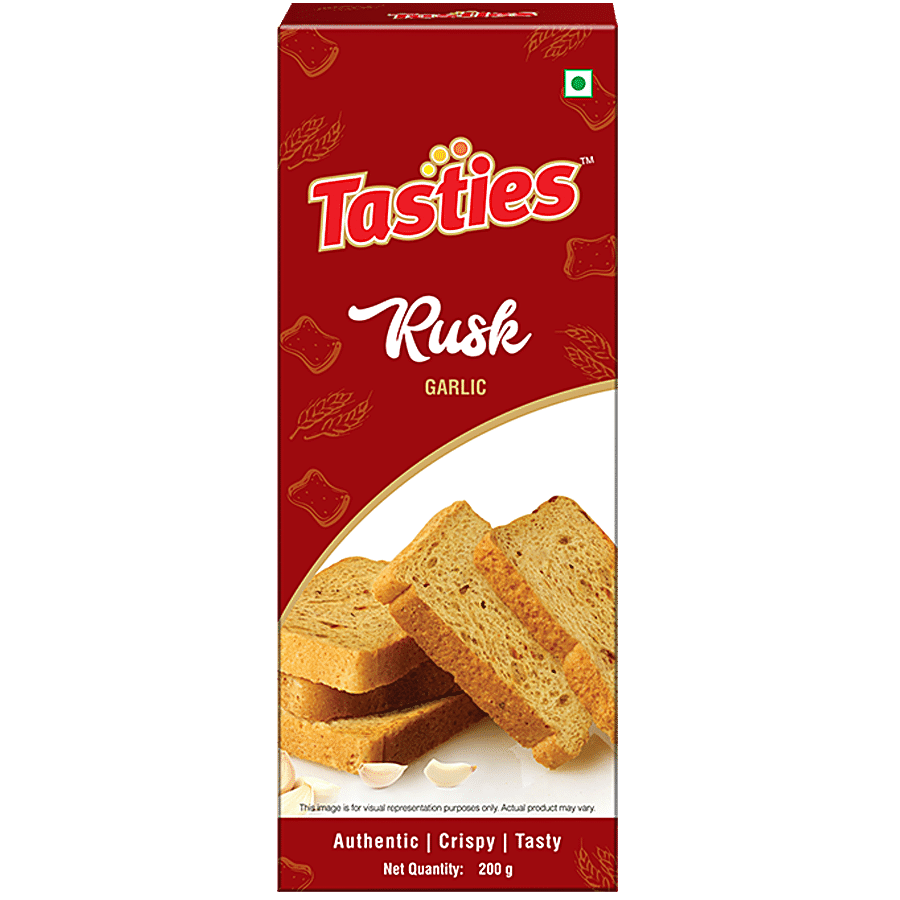 Tasties Rusk - Garlic