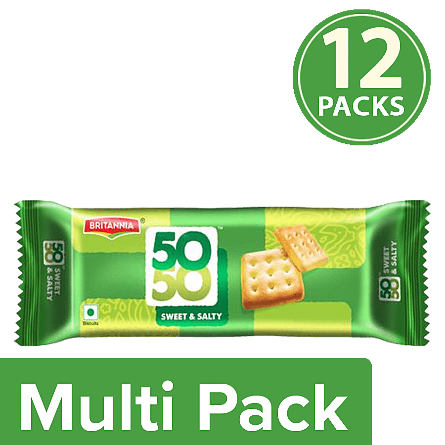 Britannia 50-50 Sweet & Salty Biscuits