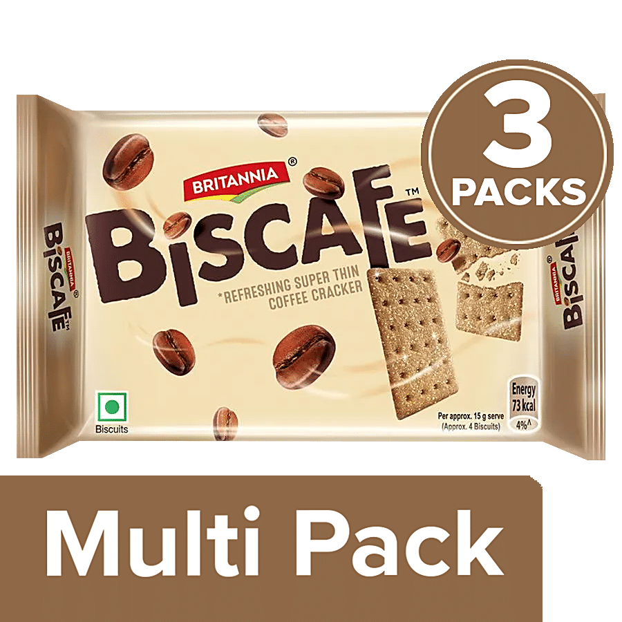 Britannia Biscafe - Super Thin Coffee Crackers