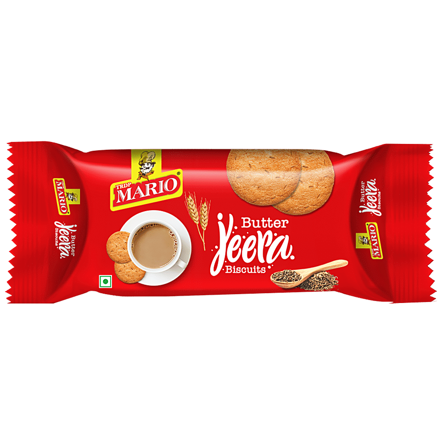 MARIO Butter Jeera Biscuits - Sweet & Salty