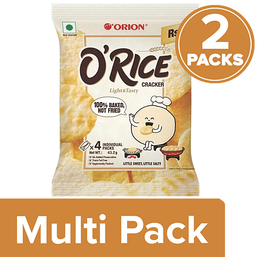 Orion O'Rice Cracker - Baked