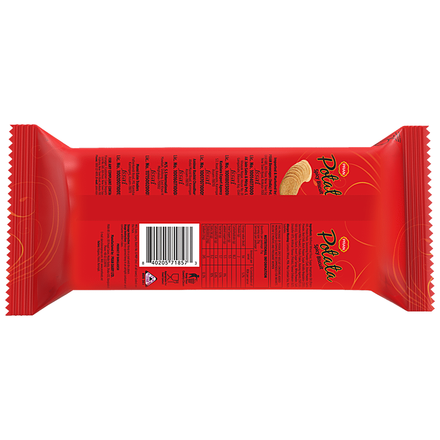 PRAN Potata Flavoured Biscuit - Spicy